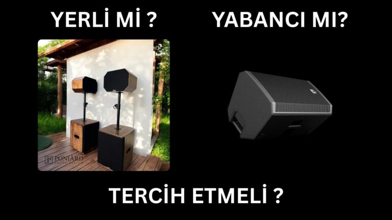 Ses Sisteminde Yerli Mi Yabanci Mi Tercih Etmeli