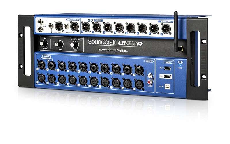 Soundcraft Ui24R – Kablosuz Kontrol Cok Kanalli Guc1